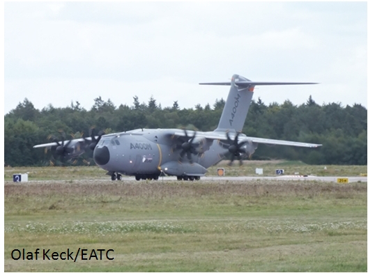 First A400M visit to German Air Force